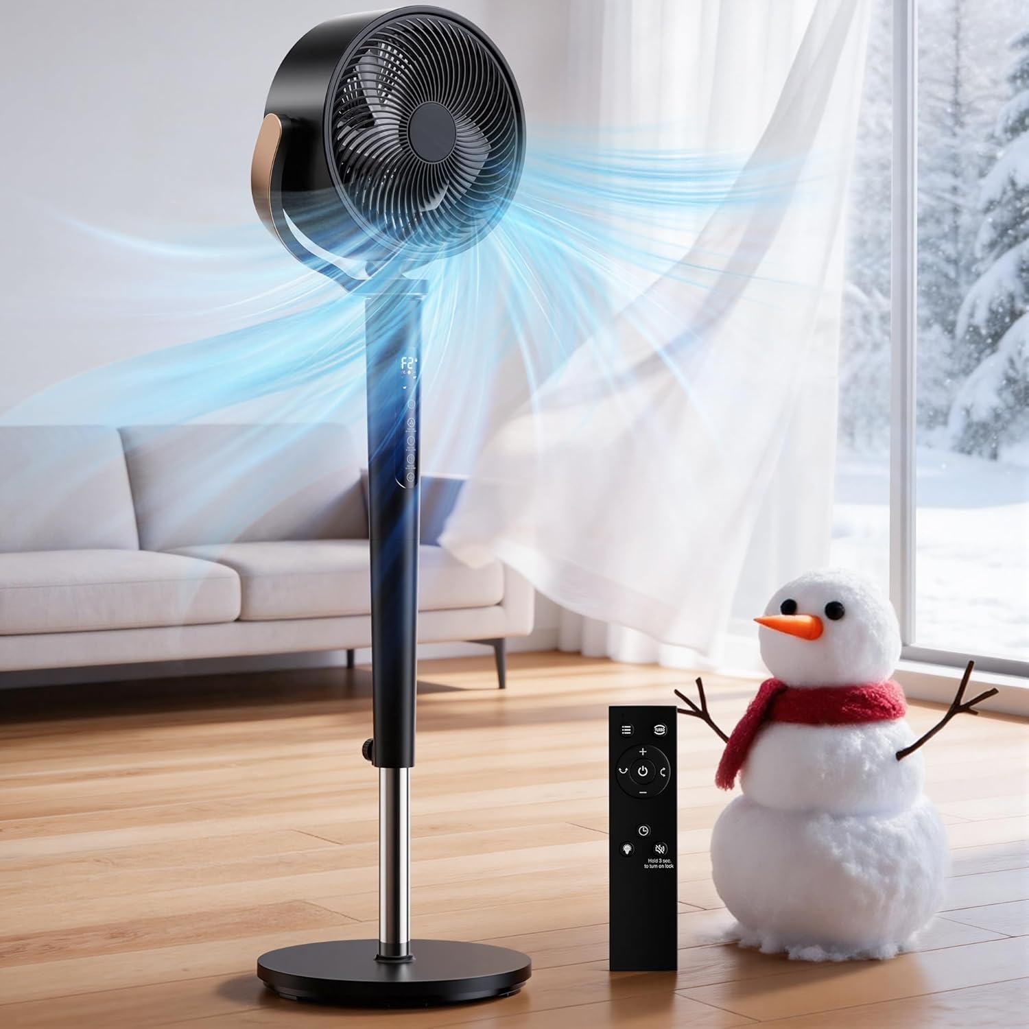 18 Inch Cyclone Adjustable Pedestal Fan - Image 1