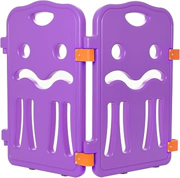 Lil Jumbl Baby Playpen Extra Part Small 13.5" x 23.5" - Set of 2 - Purple