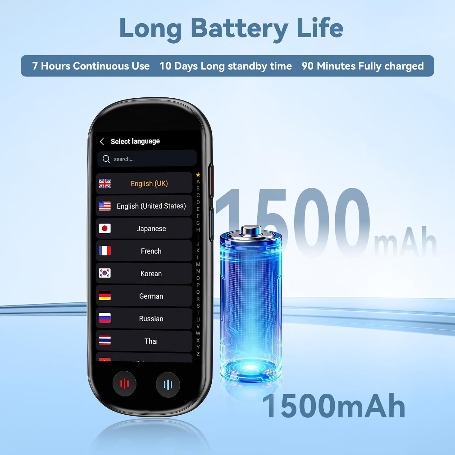 Language Translator Device, Upgraded AI Translator with ChatGPT, 2026 Instant Two Way Translator Support 150 Languages, Offline Recording Photo Voice Translation Device for Business Travel Learning
