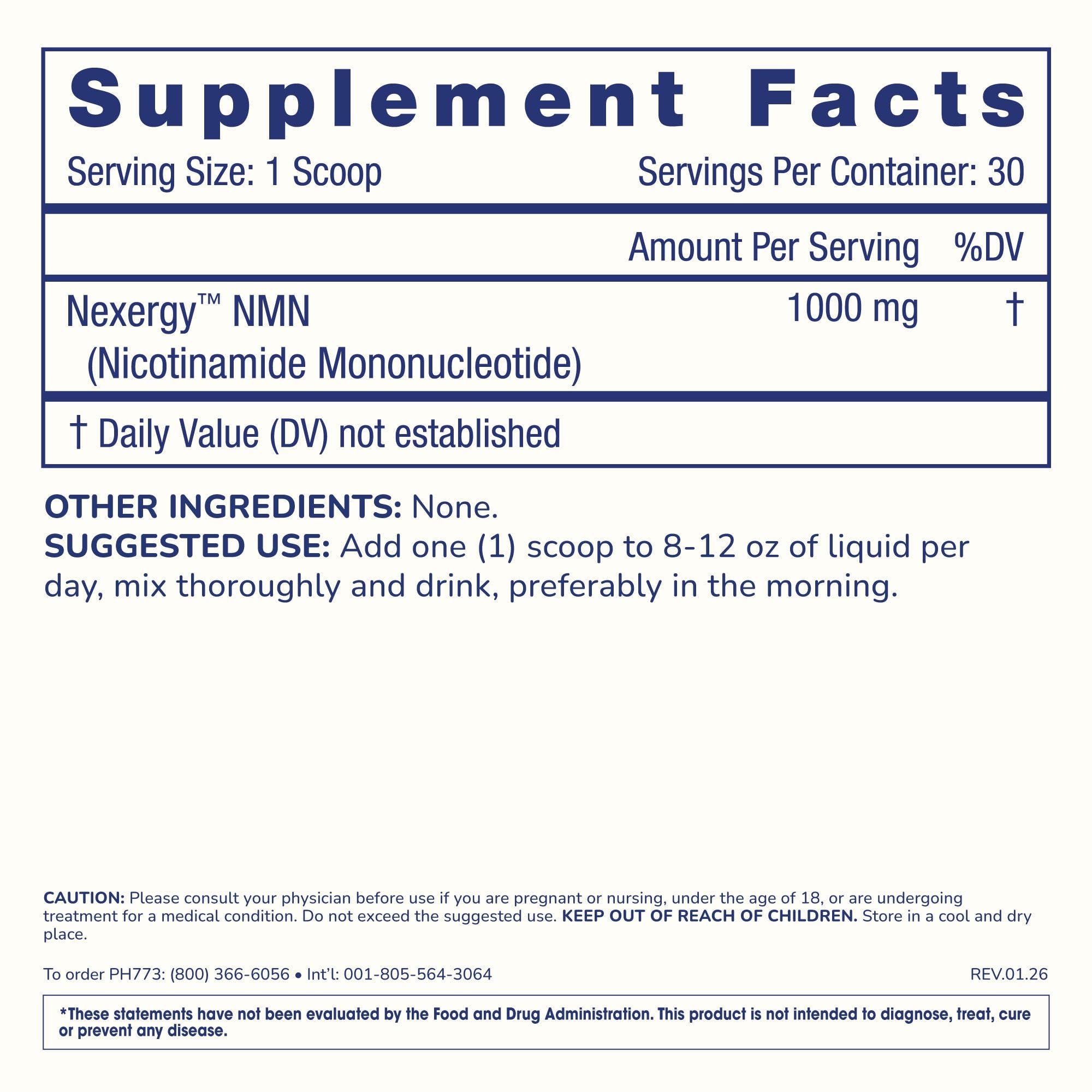 ProHealth Essentials NMN Powder, NAD+ Precursor (30 Grams) — Amazon image 2