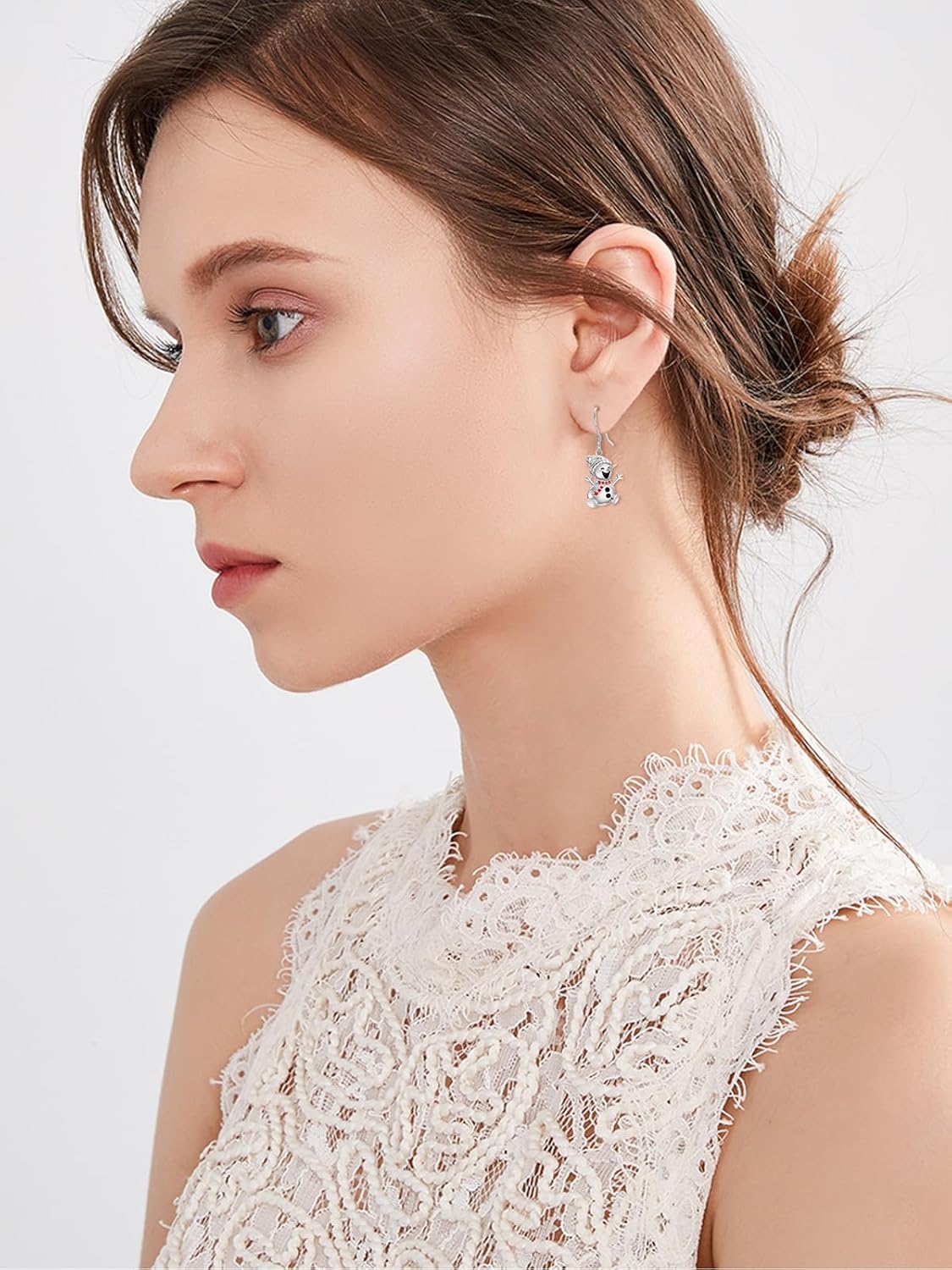 4th of July Dangle Earrings 925 Sterling Silver Independence Day/St Patricks Day Earrings Christmas Jewelry for Women - Image 6