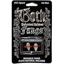 Bloody Mary Vampire Teeth/Fangs for Halloween &amp; Theatrical Performances (Classic White Fangs)