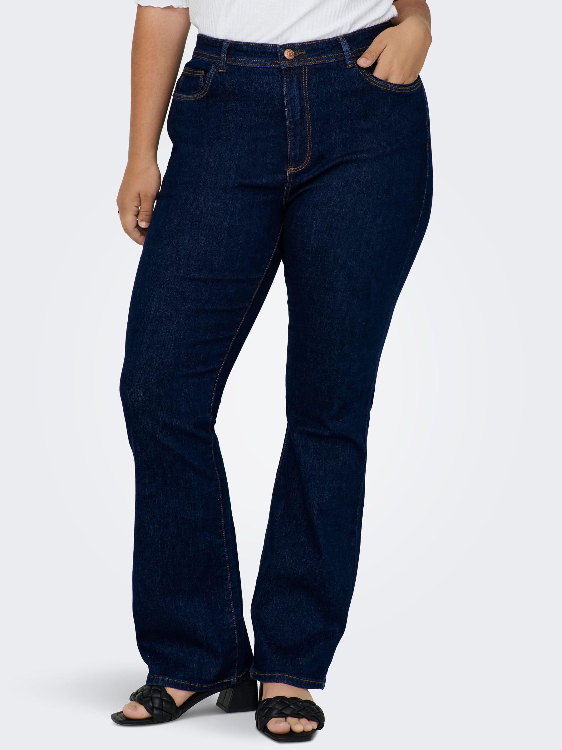 CARMAKOMA Flared Fit Jeans CARSALLY High Waist Flared Fit Jeans