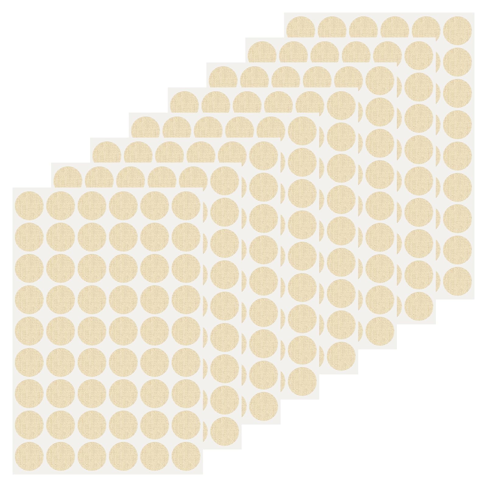 Cache-trous de meuble beige 21mm PATIKIL pour harmoniser le bureau