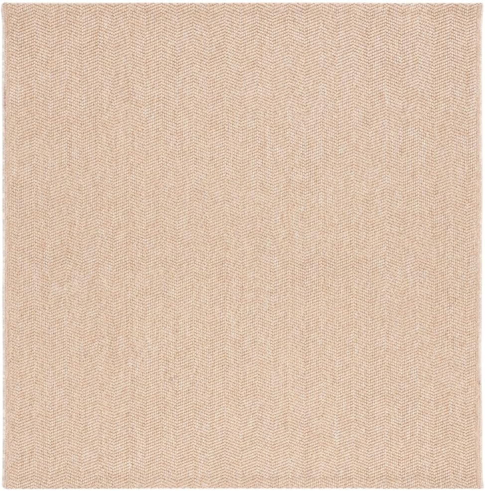 SAFAVIEH Washable Rug Outdoor Sisal All-Weather Collection - 8' x 10', Natural, Non-Shedding & Easy to Clean, Ideal for Patio, Backyard, Mudroom (SAW402B)