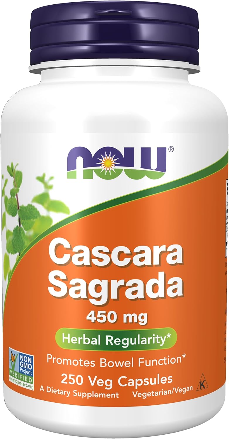 Cascara Sagrada, 450mg - 250 vcaps main image 1