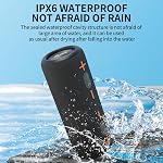 CYBORIS 2 in 1 Portable Splittable Bluetooth Speaker, Waterproof Split Wireless Speaker Bluetooth V5.3 with 20W Loud Stereo Sound, 24H Playtime, True Wireless Pairing for Home, Outdoor or Travel
