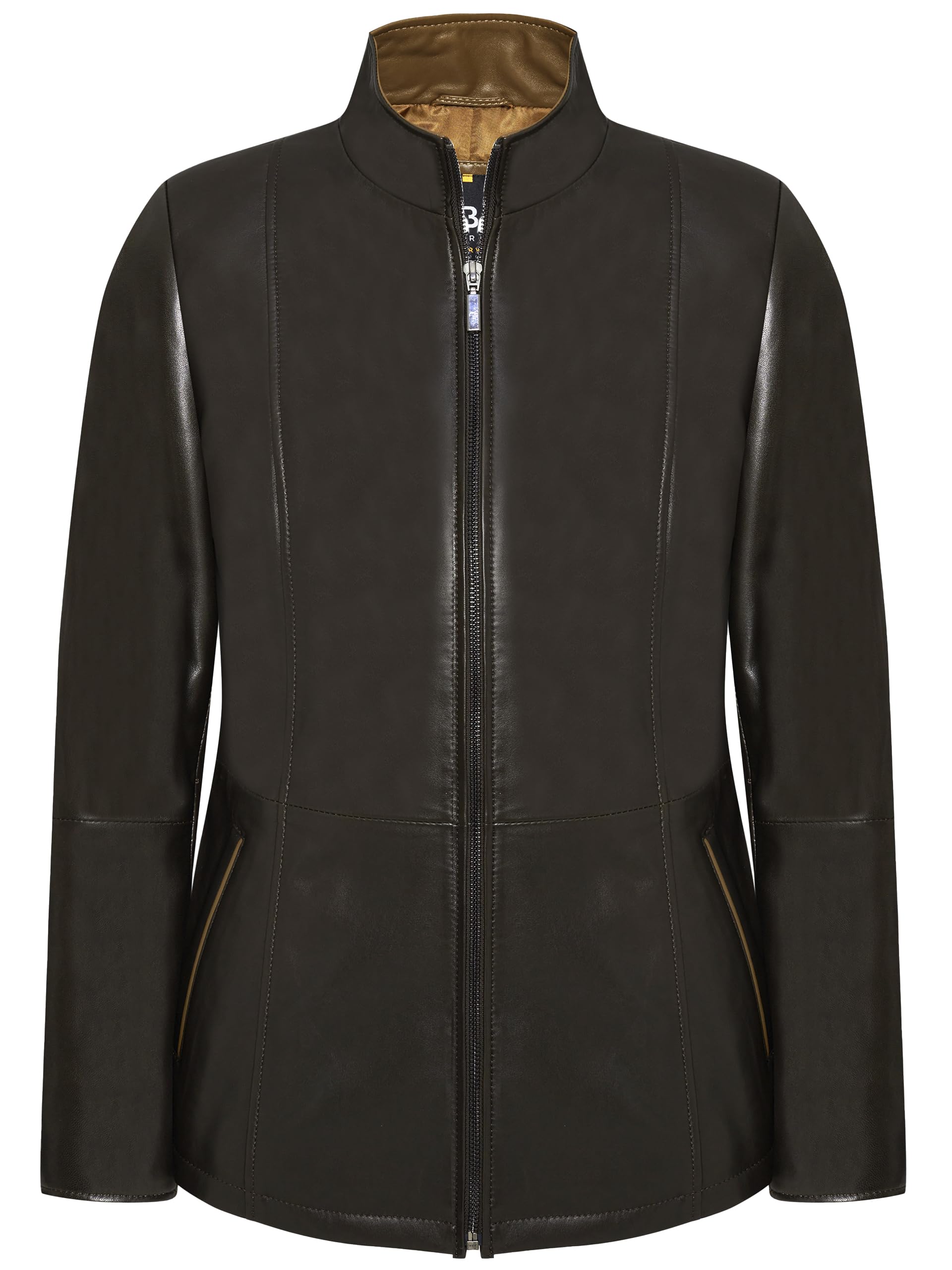 Bigardini Women's Italian Genuine Leather Jacket