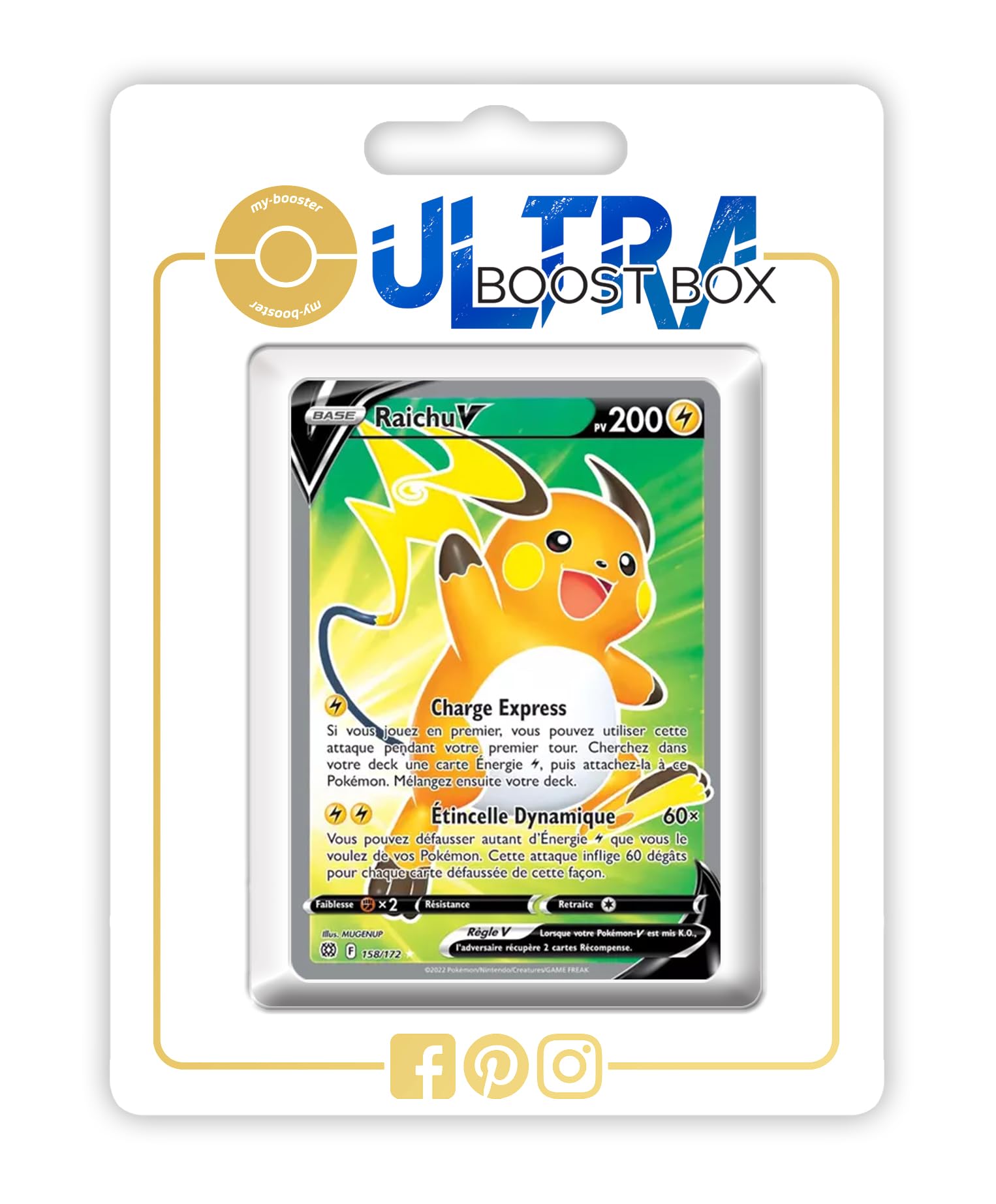 Carte Pokemon Dracaufeu V 017/172 EB09 Stars Étincelantes NM - Collection