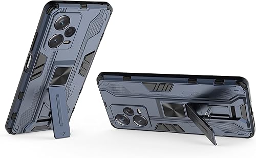 Miniatura 6 de Pzwoxukhov Funda para Xiaomi Redmi Note 12 Pro+ 5GNote 12 Pro Plus, funda protectora para teléfono con función de atracción magnética, color negro