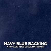 Vista 5 de Marco de caja de sombra de 4 x 6 pulgadas, madera blanca, con una profundidad de visualización útil de 3/4 pulgadas, incluye un tablero de respaldo