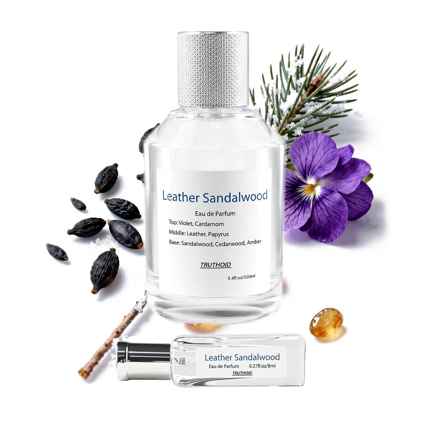 Cherry Almond- Eau de Parfum-Inspired by T.Ford Lost Cherry 0.27oz Travel + 3.4oz (100ml Spray) For Women Men Unisex-Long-lasting
