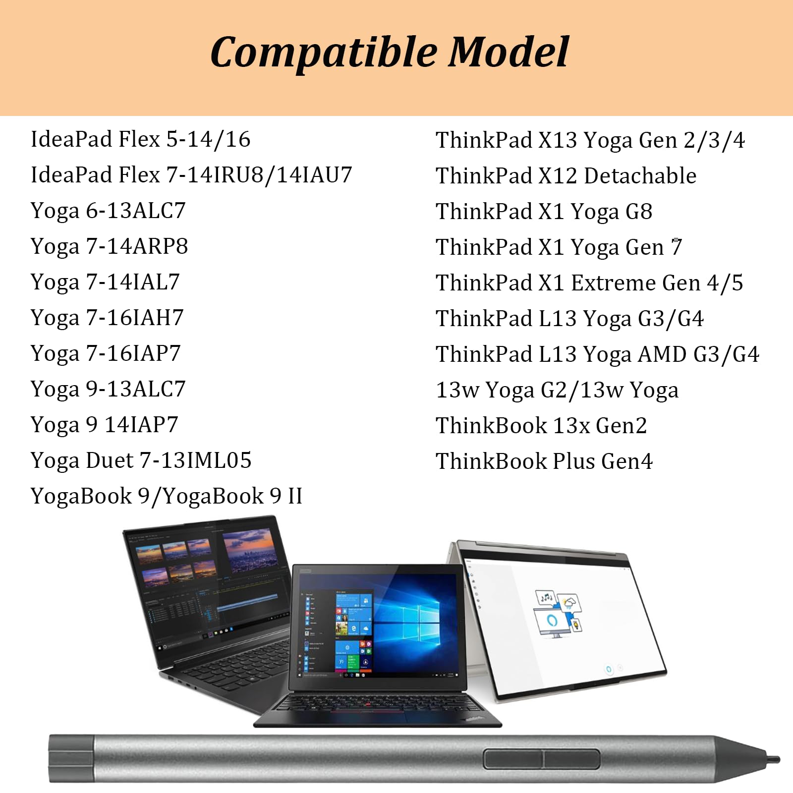 Amazon | デジタルペン3 Lenovoデジタルペン3と互換性があり、Lenovo