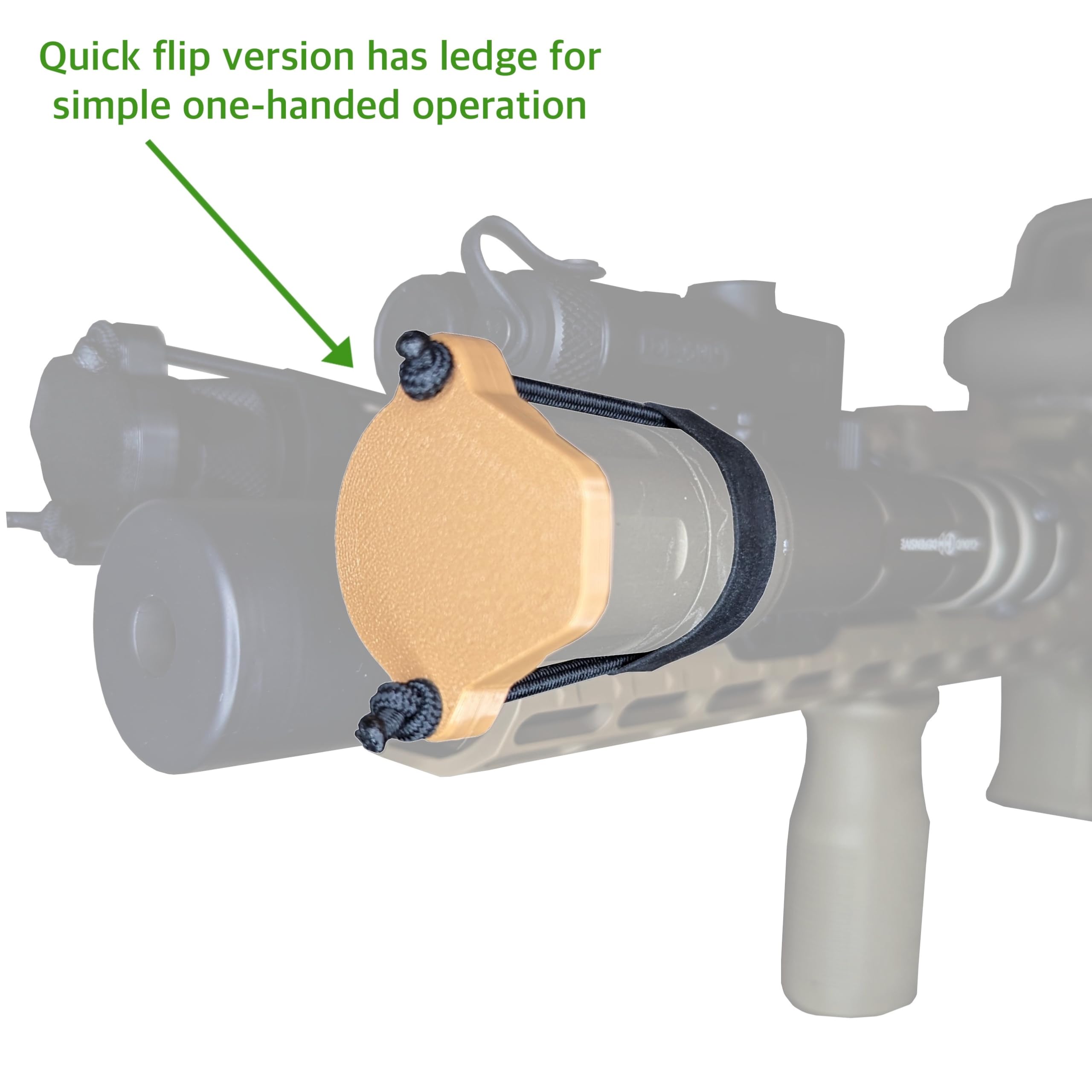 Amazon.com: Hammy3DPrints Light/Lens Cover for Weapon Mounted