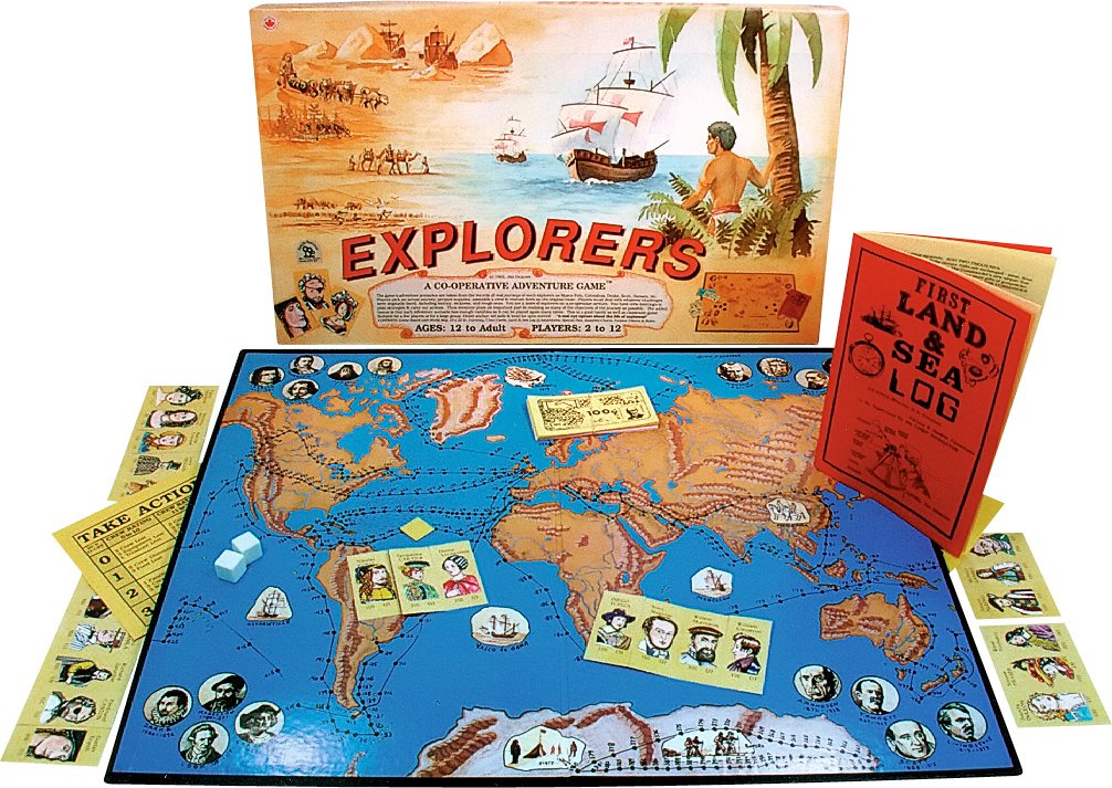 Explorers - A Co-Operative Adventure Game for Friends and Family Ages 12+