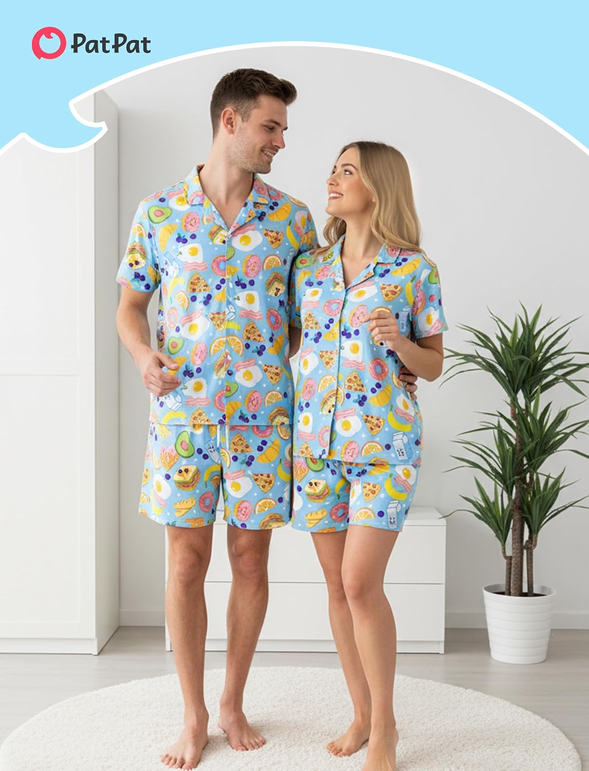 PATPAT Family Pajamas Matching Sets Bamboo Viscose Pajama