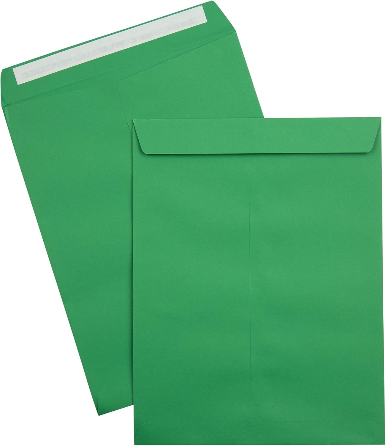 LUXPaper 9 x 12 Open End Envelopes | Peel & Press | Holiday Green | 80lb. Text | 50 Qty