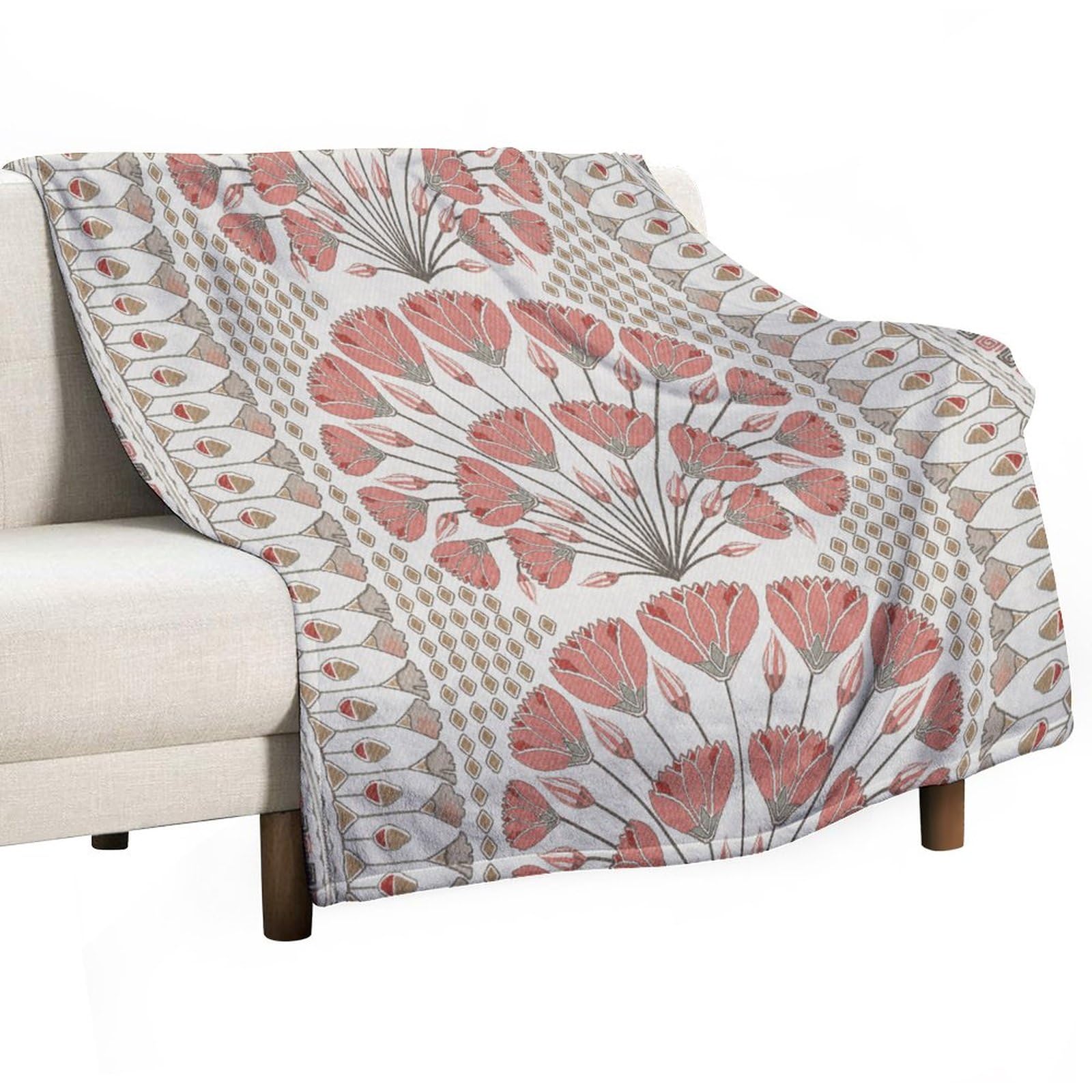 Couverture de lit motif Thibaut le cadeau idéal pour femme