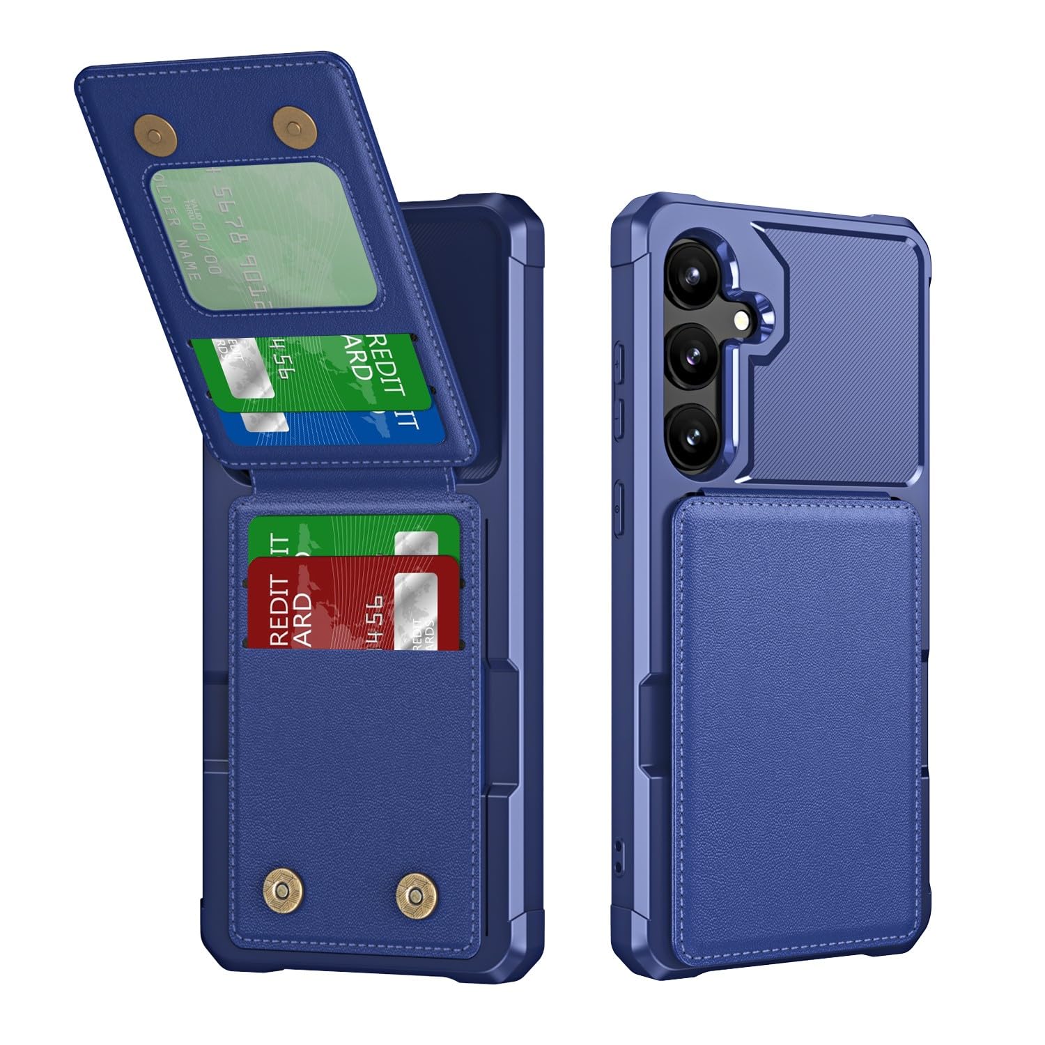Protection cuir Samsung Galaxy A34 5G étui rabat avec range carte