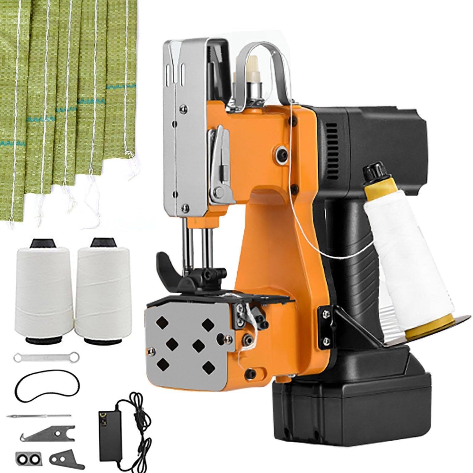 Machine à coudre les sacs en toile de jute et riz pour faciliter les récoltes agricoles