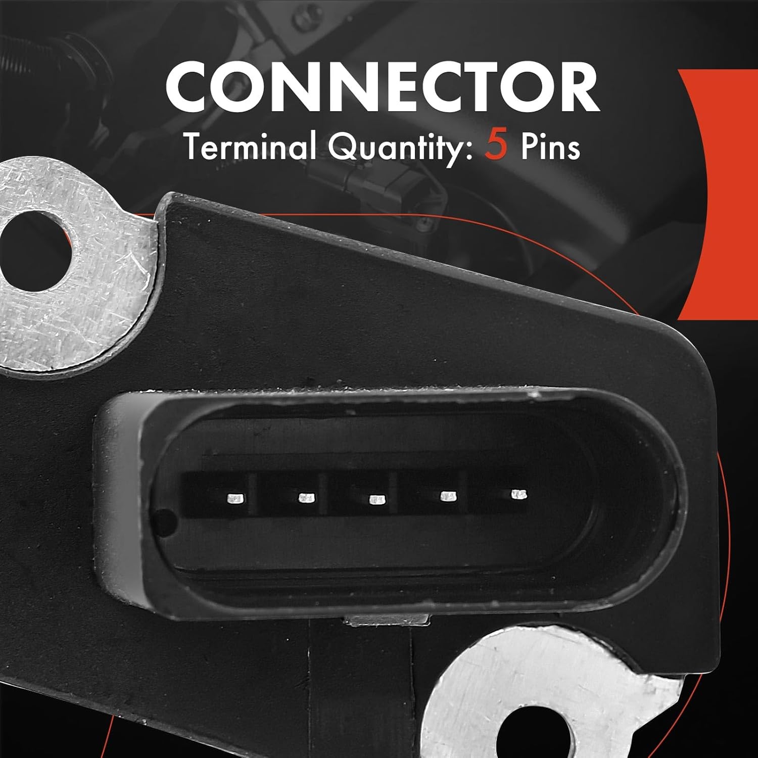 A-Premium Mass Air Flow Sensor Meter [fits 5-Pins, DOHC L4 2.0L] Compatible with Audi A3 2006-2013, TT 2008-2009 & Volkswagen Eos 2007-2010, Golf GTI Passat R32 for# 06D906461A