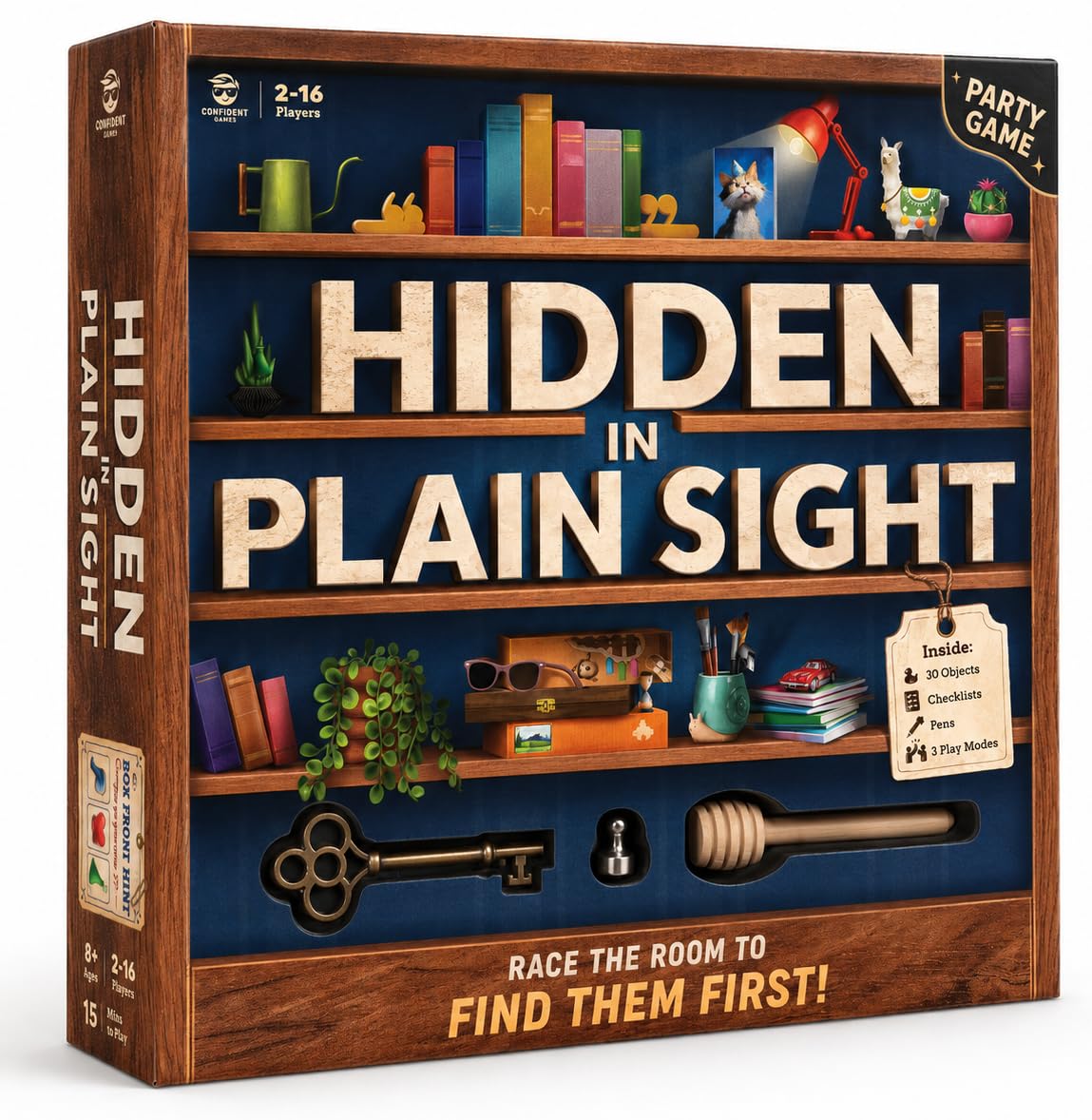 Hidden in Plain Sight Party Game for Adults, Kids & Families | 2-16 Players