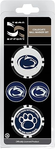 Vista 59 de Team Effort Juego de marcadores de bola universitaria