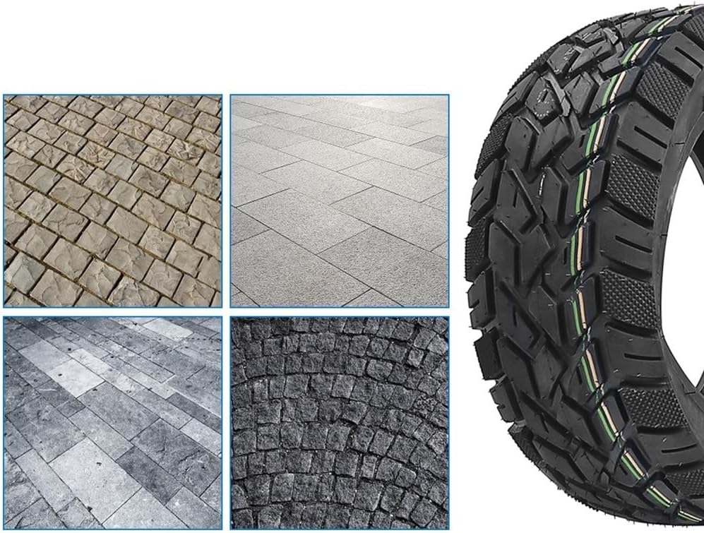 11 inch 100/55-6.5 Tubeless Tyre For KAAB0 Electric Scooter, Rubber Off-road Tire Scooter Replacement Parts