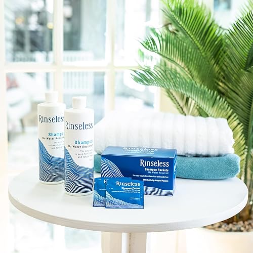 Miniatura 9 de Rinseless Champú sin agua de 16 onzas  Obtén un cabello fresco y limpio con olor sin necesidad de enjuague con agua ideal para ancianos hospitales