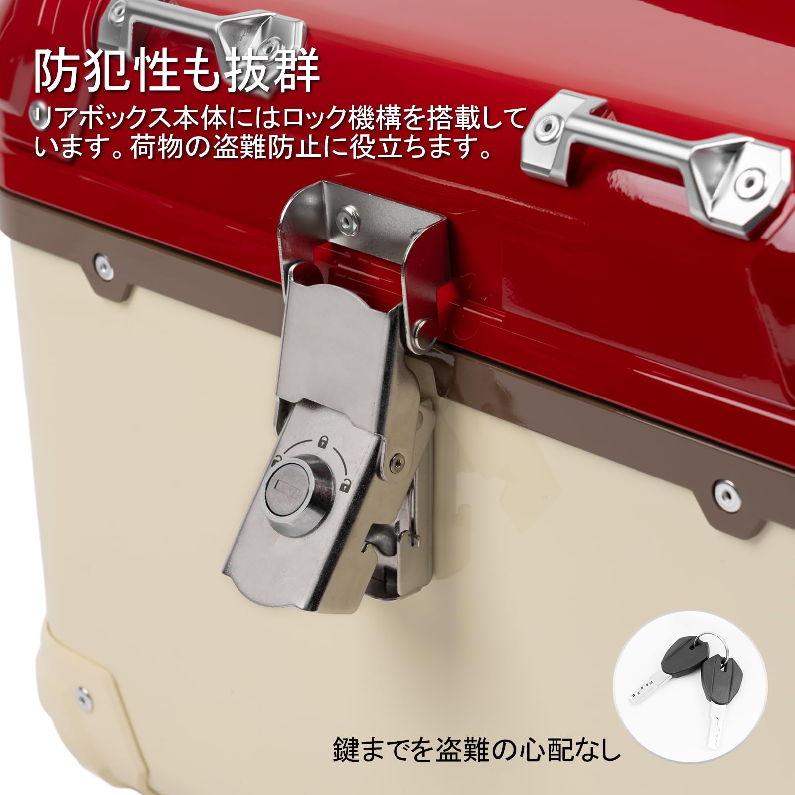 Amazon | CODEM バイク リアボックス 45L 純正同色 スーパーカブ