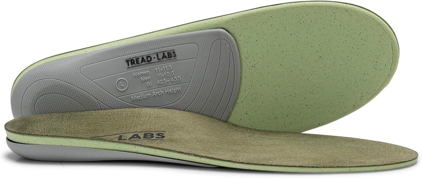 Ramble Insoles for Flat Feet to High Arches Firm, Medical-Grade Arch Support Without Compromising Comfort