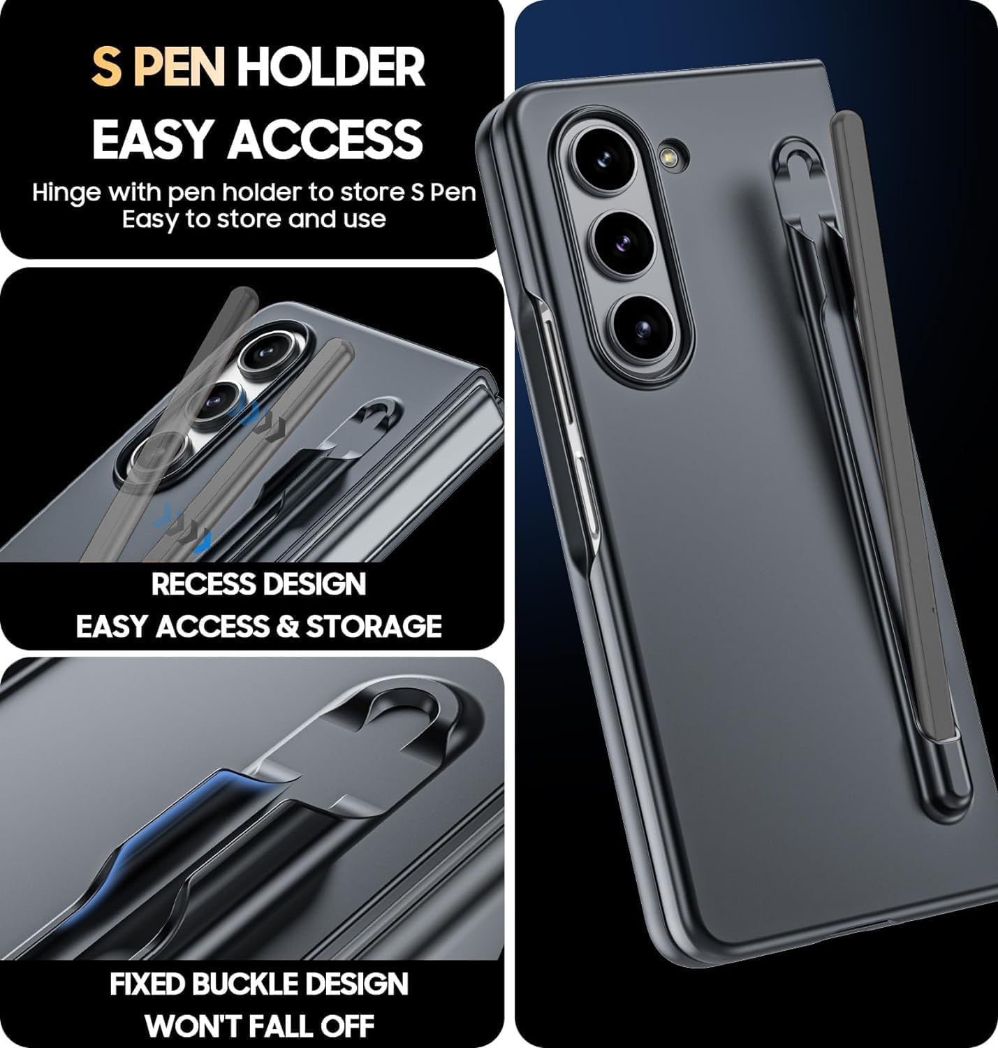 YQODSZ For Samsung Galaxy Z Fold 7 Case With Privacy Screen Protector, Z Fold7 Anti-spy Slim Case With Kickstand Hinge Protection Full-body Anti-scratch Shockproof Protective Cover For Z Fold 7 Silver