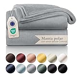 Blumtal Mantas para Sofá de Franela Suave y...