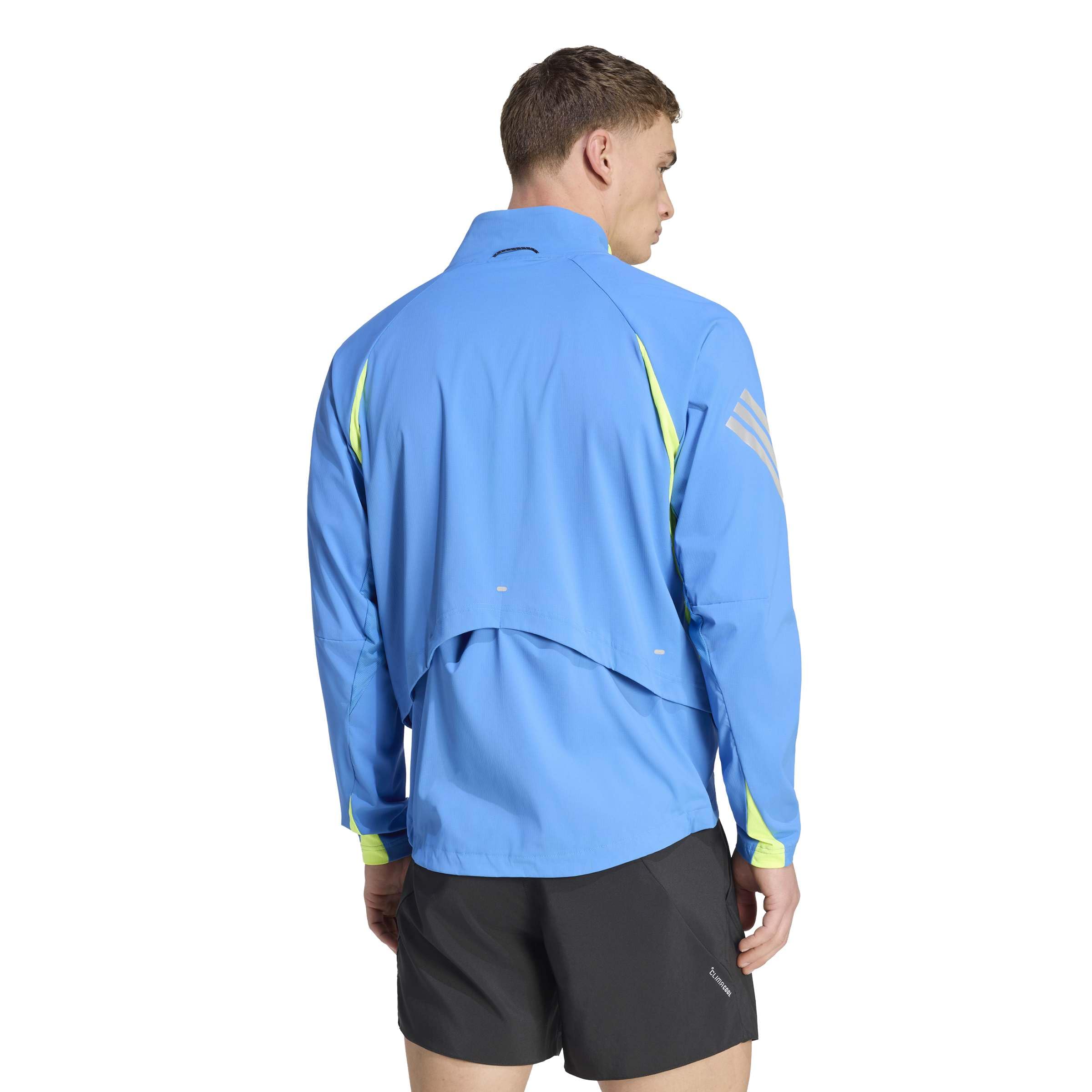adidas heren ADI365 Running Iconic Formotion Jacket, ray blue, L