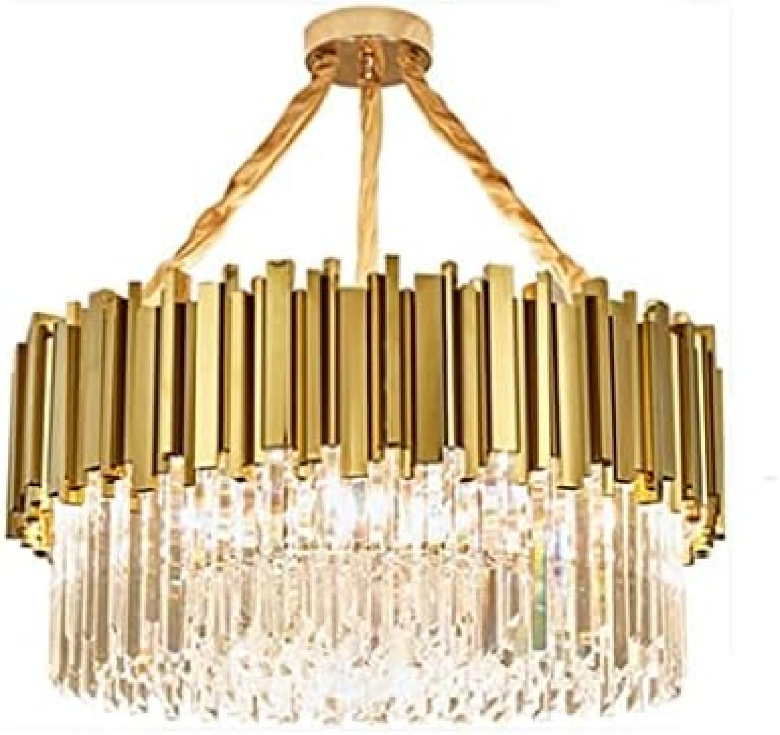 THKSGIV Luxury LED Crystal Chandeliers Lighting For Kitchen Living Room Loft Hanging Chain Nordic Gold Chandelier Bedroom Lamp,outstanding78