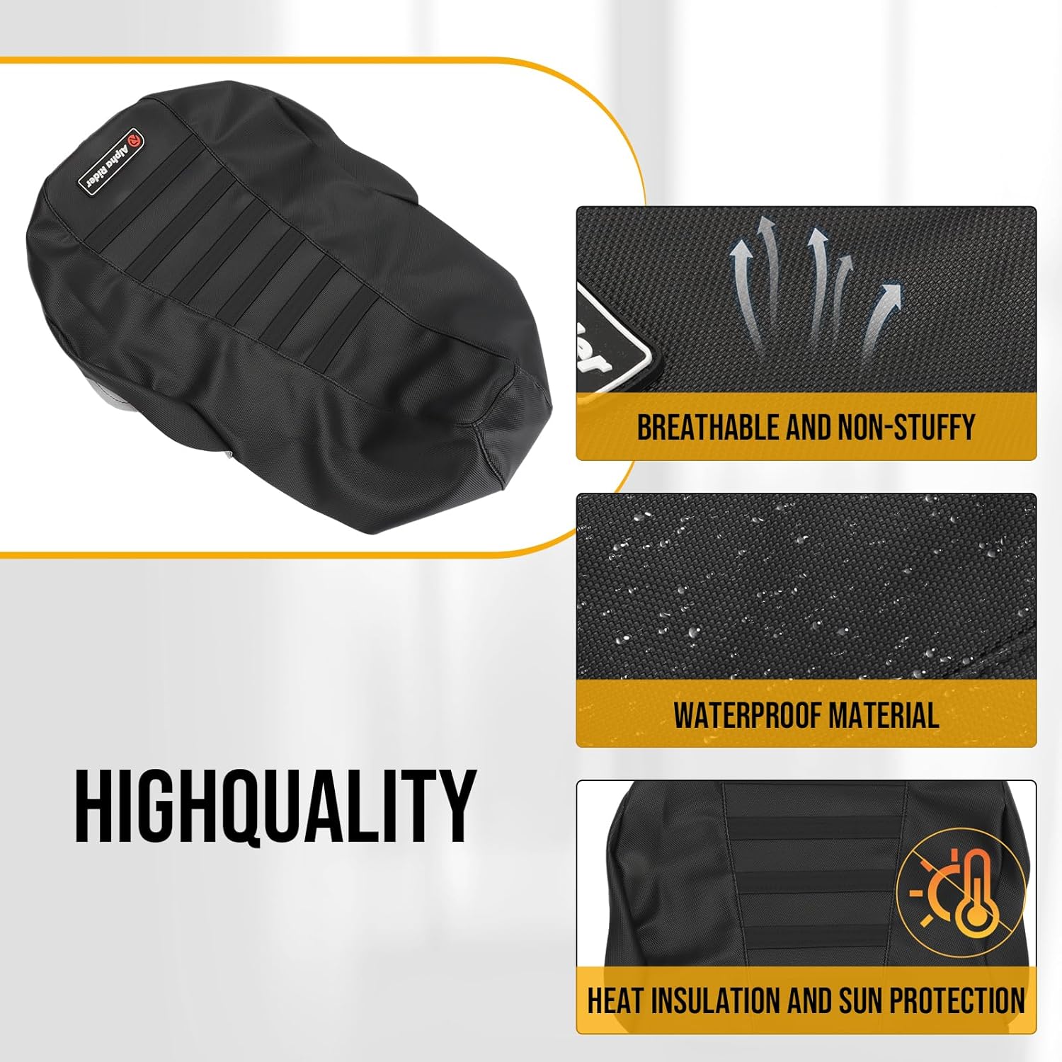 Seat Cover for Macfox X1s & X2 (All Black