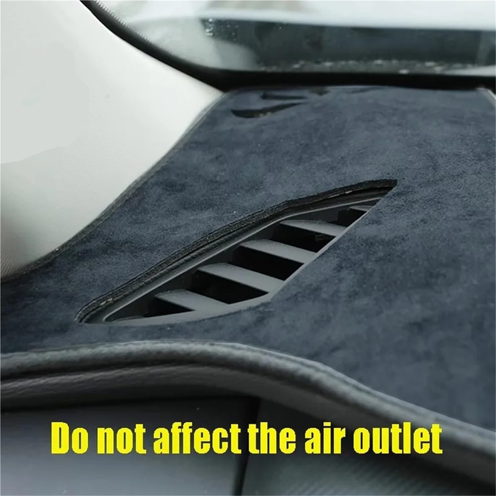 Tappetino Protettivo Parasole Per Cruscotto Auto Per Land Per Rover Per Range Per Rover Per Evoque 2011-2018 Copri Cruscotto(LHD BLACK)