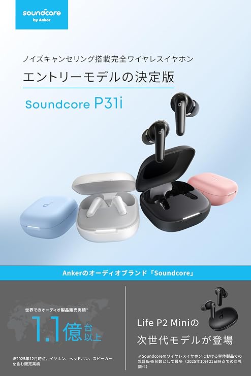 Anker Soundcore P31i Black