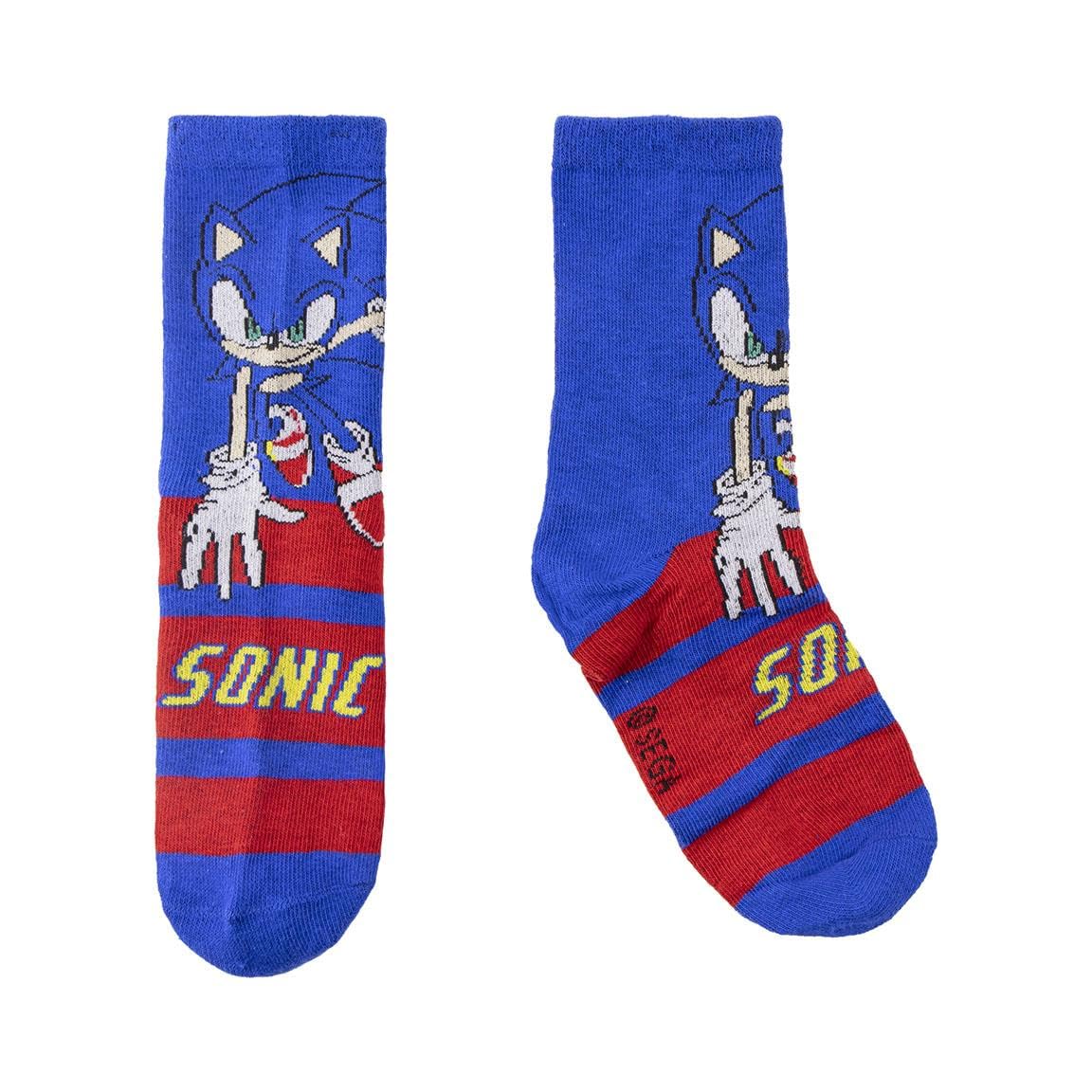 Sonic The Hedgehog Pack Calcetines de Sonic Calcetines Niños