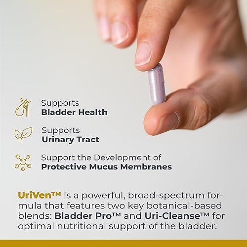 Miniatura 4 de Premier Research Labs UriVen - Apoyo a la salud de la vejiga para mujeres y hombres, extracto de arándano y raíz de malvavisco, alivio urinario,