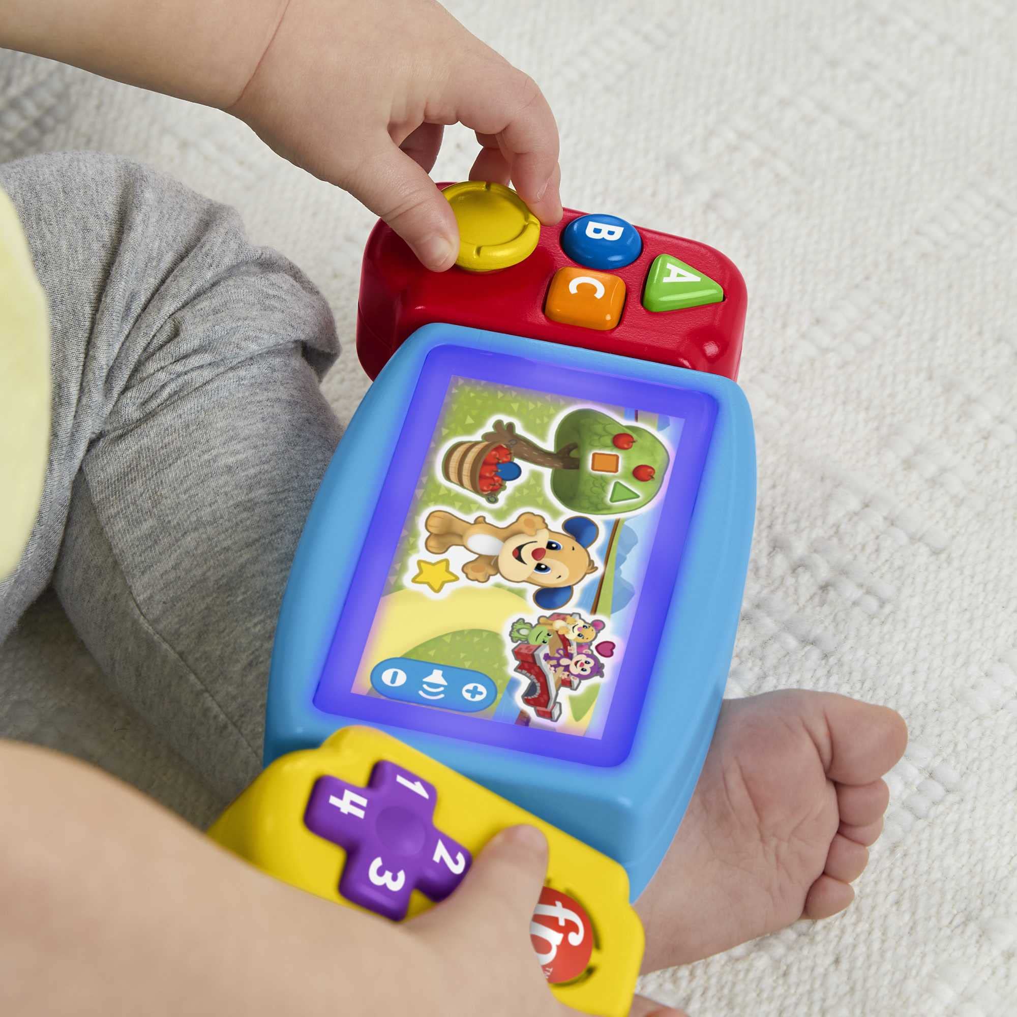 Fisher-Price HNL51, Learning Fun Video Game Dummy Children's Toy with Lights and Sounds as Well as Learning Songs - Image 4