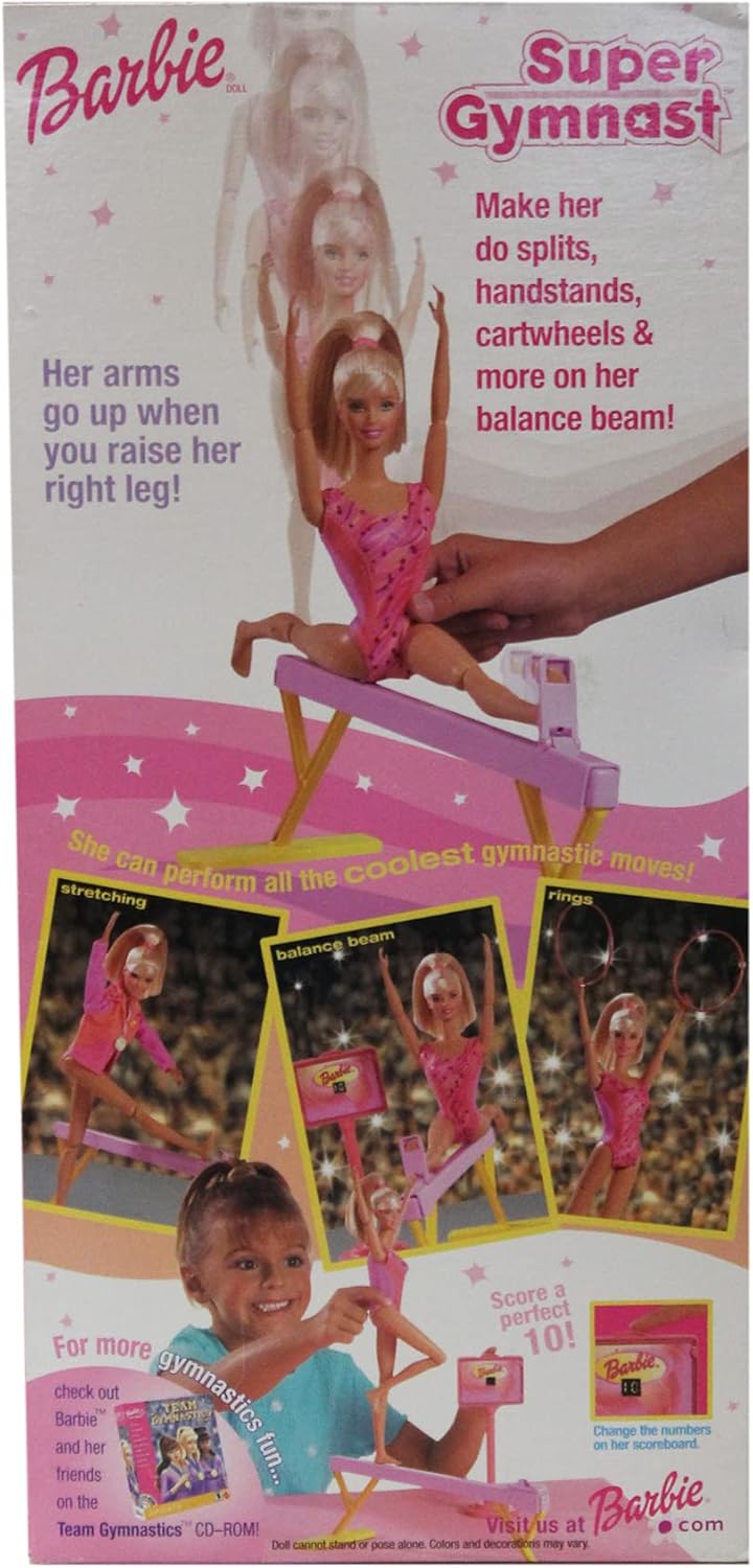 Barbie Girl Super Gymnast Play set