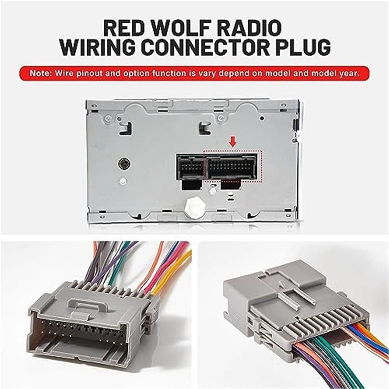 Cablaggio autoradio con adattatore antenna, per GM 2002-2008