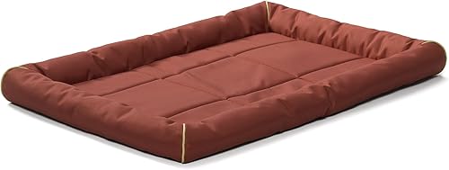 Miniatura 24 de MidWest Homes for Pets Medium QuietTime MAXX - Cama para perros ultra resistente, resistente al agua y olores, borde acolchado, fondo Negro