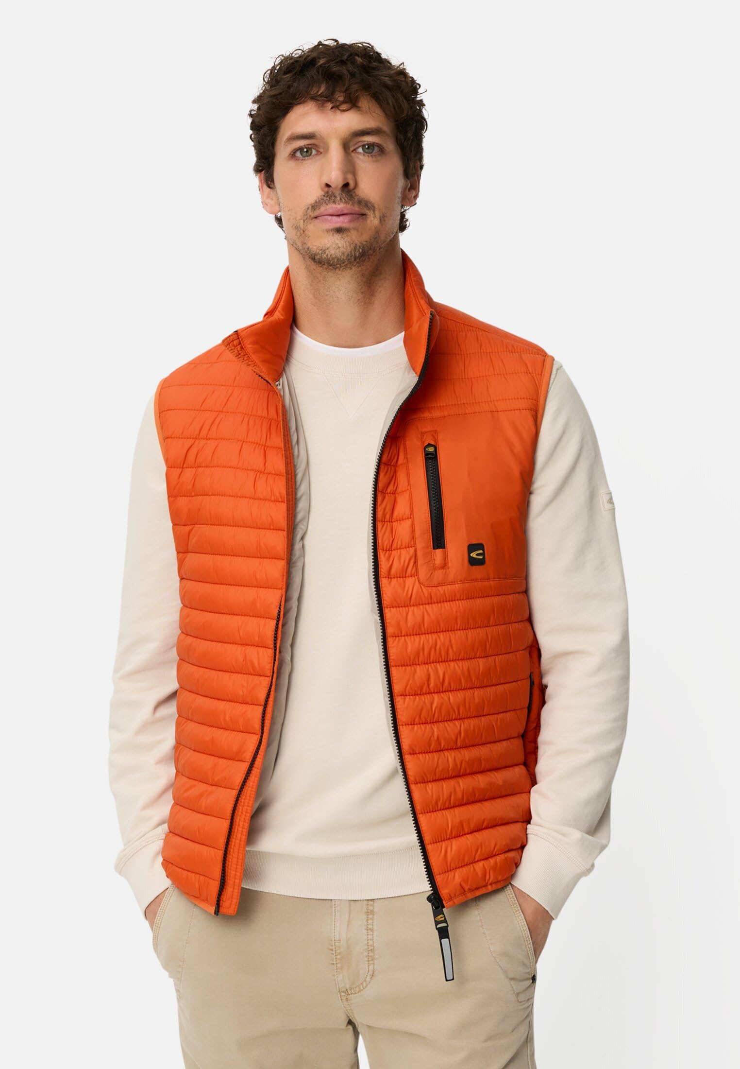 camel active Herren Weste mit wasserabweisender Funktion