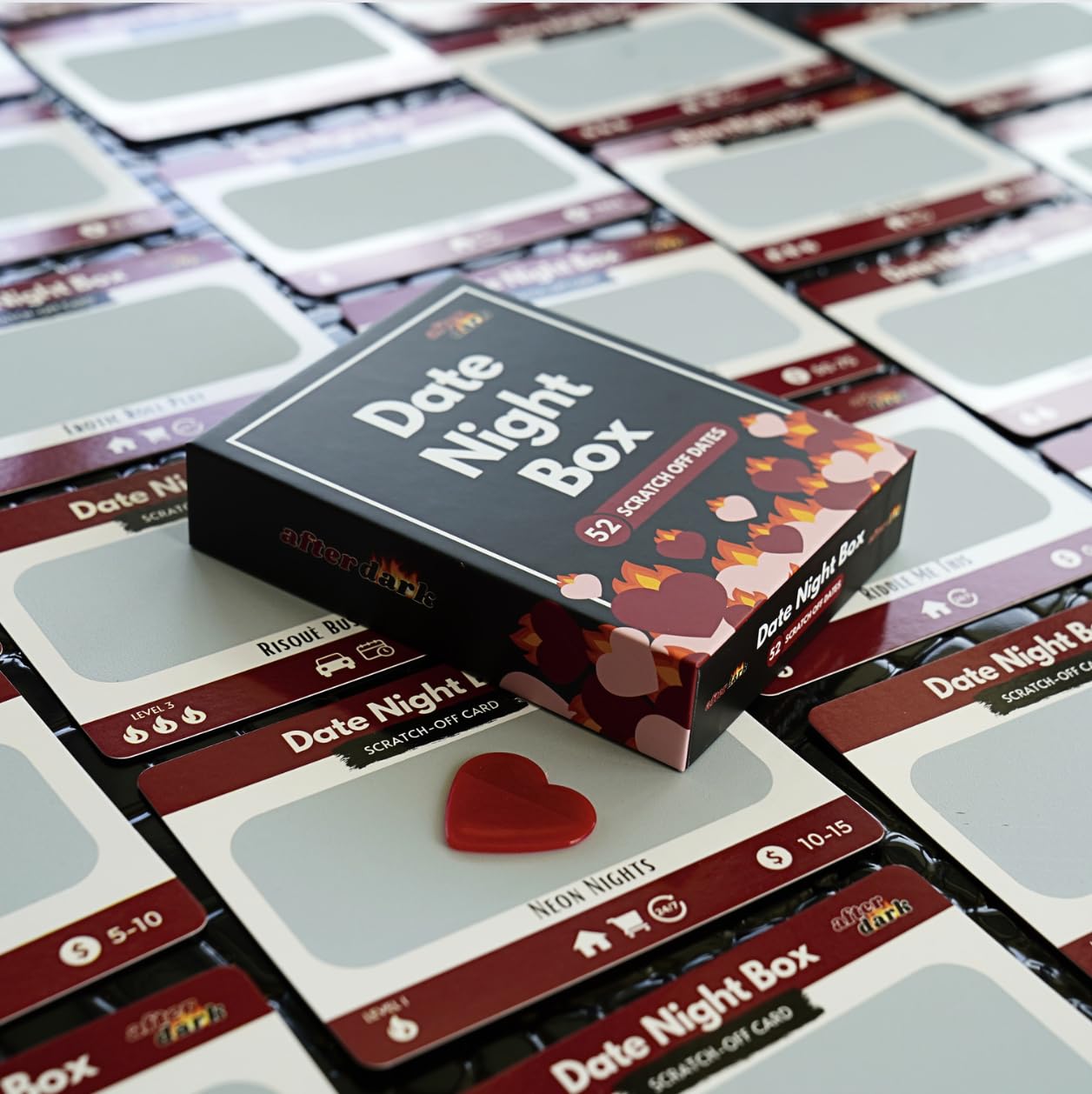35 Romantische Rubbelkarten Für Paare – Date Night Ideen, Lustiges Kartenspiel Für Mehr Abwechslung Zu Zweit