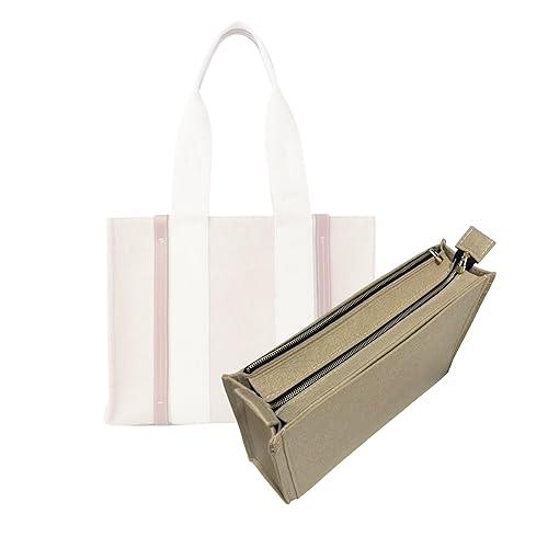 Chloe Woody Tote Insert, Chloe Woody Tote Bag Organizer Insert, Chloe Medium Woody Tote Bag Insert (For Medium Woody, Lime)