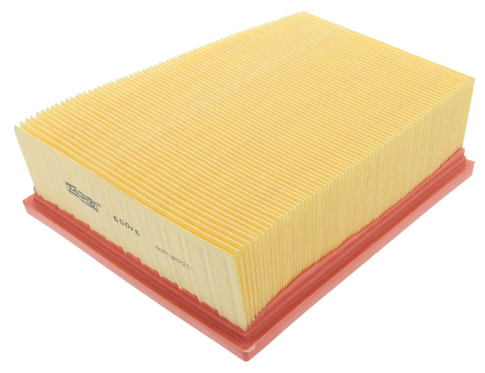 Filtro Aria Mapco 60576 - Quadrangolare, 221x227.5x57.2 Mm - Compatibile Con Mercedes-Benz Classe E, W124, 190 (Diesel Turbo) - 2