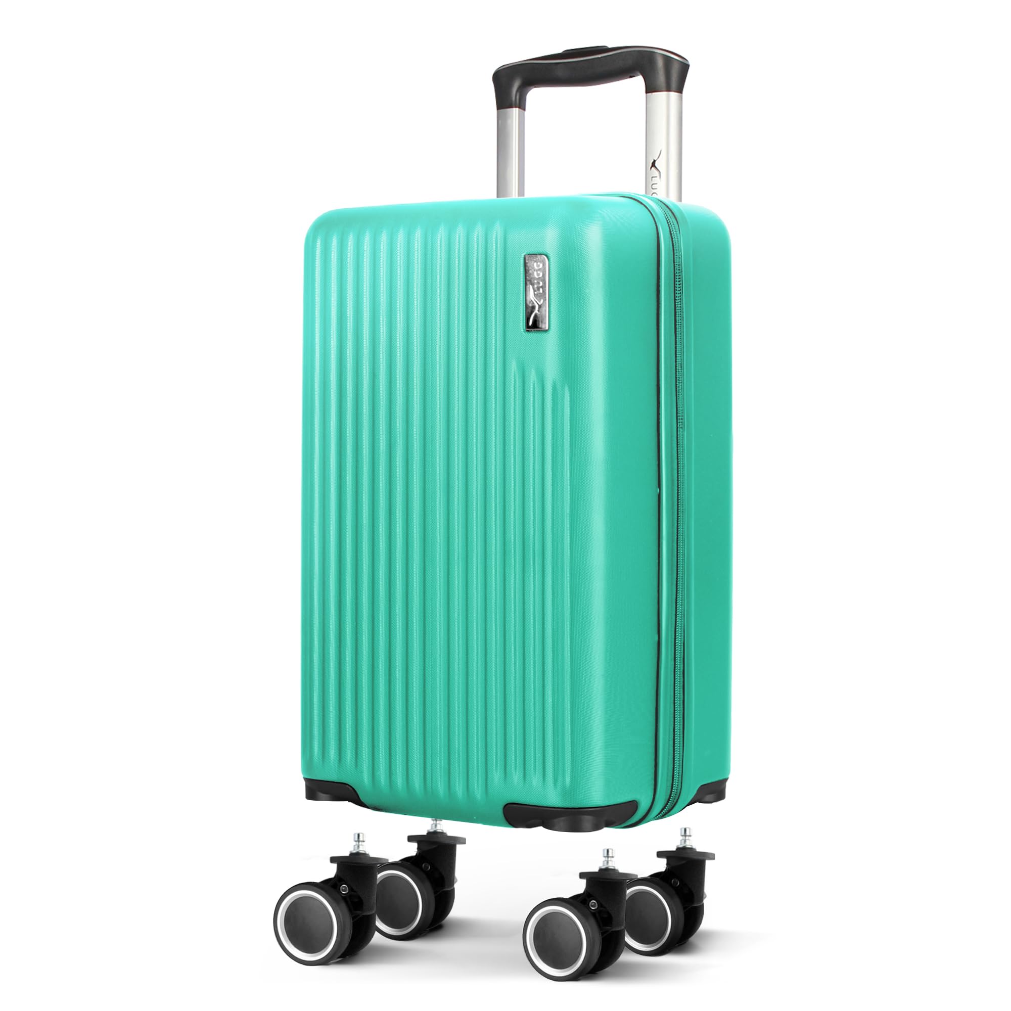 LUGG 20inch Vacay Suitcase ABS Luggage with TSA Indent Lock, Aluminium Trolley Handle, 360° Spinner Wheels, Water-Resistant & Durable Material - Airline Compatible (55 x 23 x 35cm) — view 41