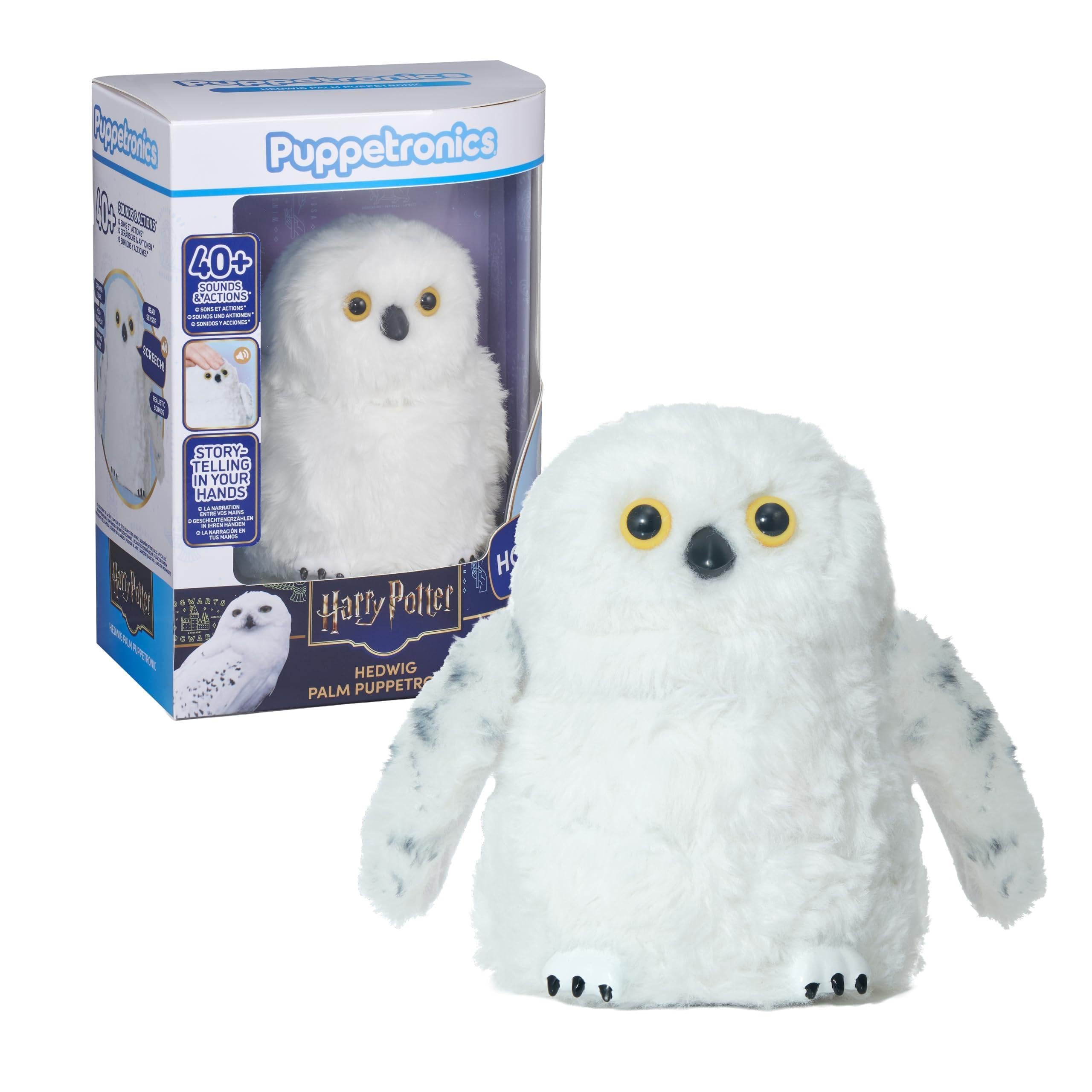 Bizak Harry Potter Hedwig Palm Puppetronic interattiva +6 anni (64081234)
